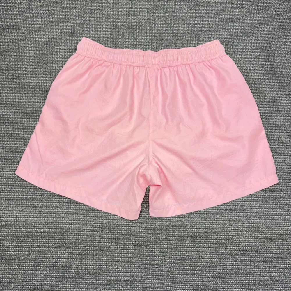 Topman Mens Pink Drawstring Swim Trunks Mesh Lined Shorts‎ Size S/M RN125149